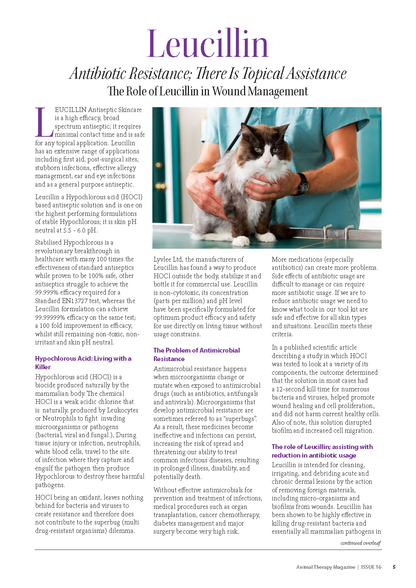 Leucillin Pet Antiseptic