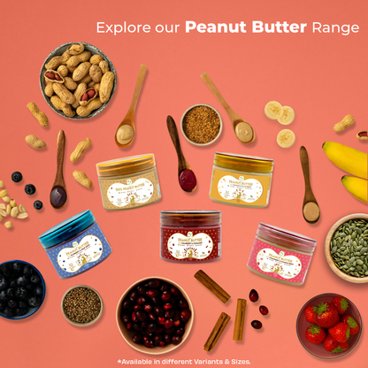 Pawfect Peanut Butter with Cranberry & Cinnamon for Dogs & Puppies | 100% Natural Peanut Butter | No Added Sugar, Salt, Palm Oil | No Sweeteners, No Xylitol | Healthy Dog Treat