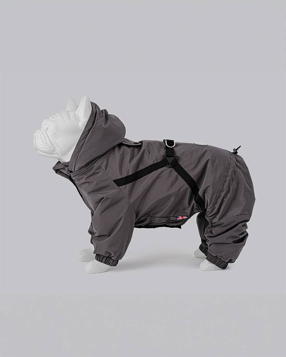 Winter Dog Snowsuit - Grey
